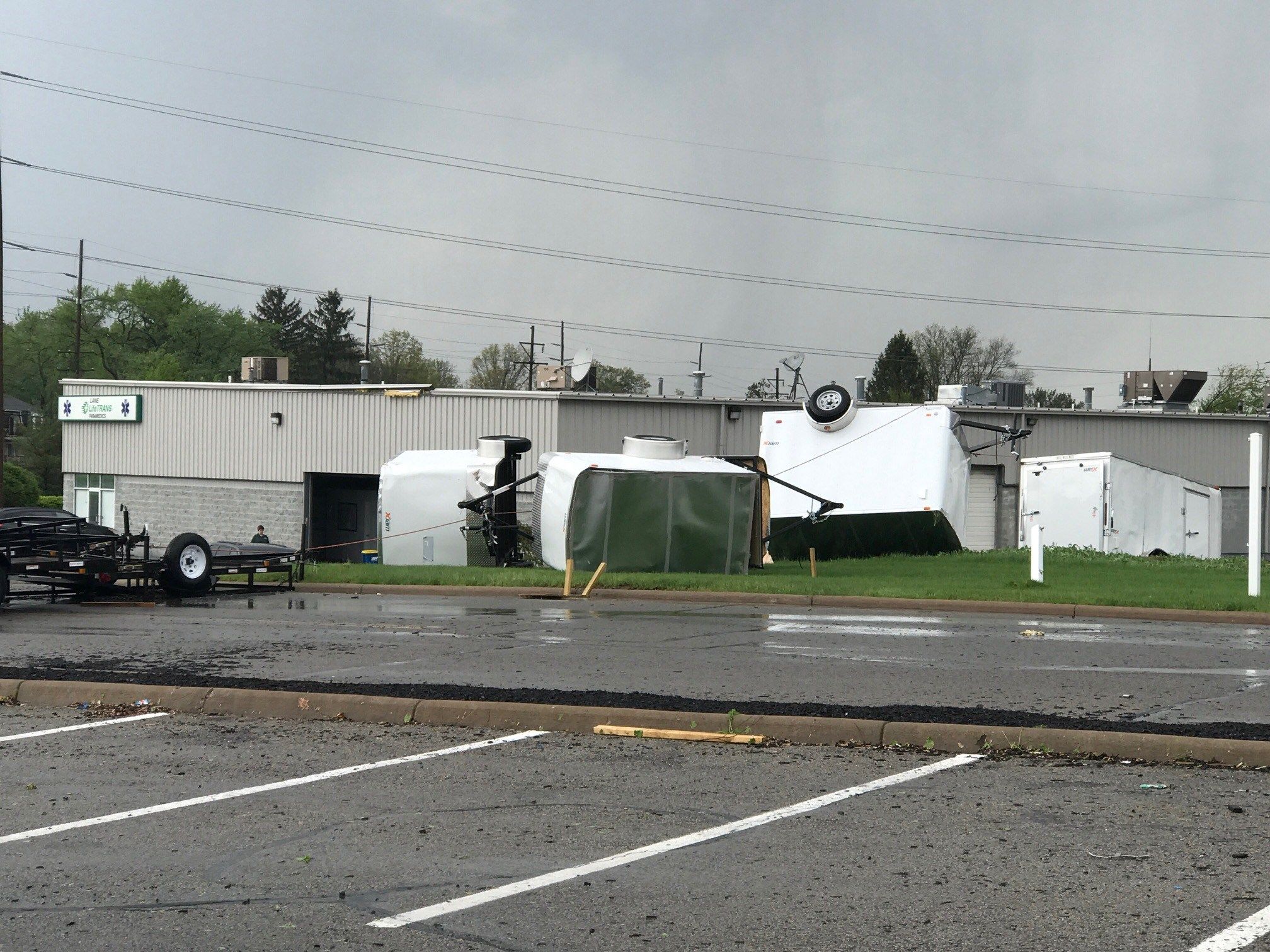 Storm damage in Boardman Sunday afternoon News weather