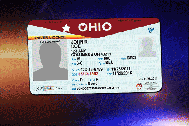 license ohio driver licenses columbus plate july canada wfmj drivers travel plates mexico youngstown ap updated beginning offer warren weather