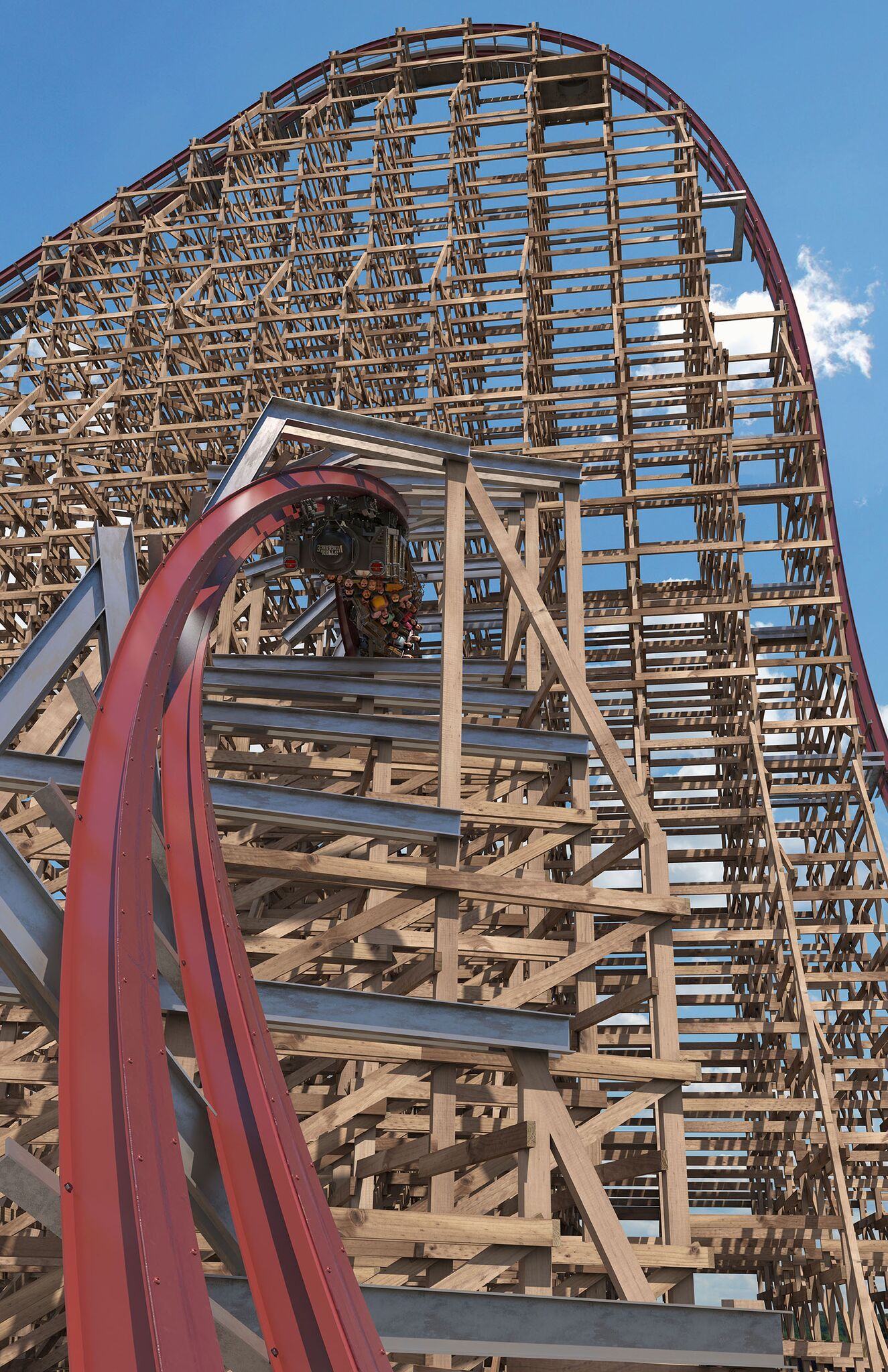 Cedar Point unveils new record breaking hybrid coaster News
