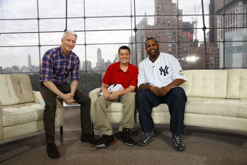 Anderson Cooper surprises cancer survivor, baseball fan with Yan ...