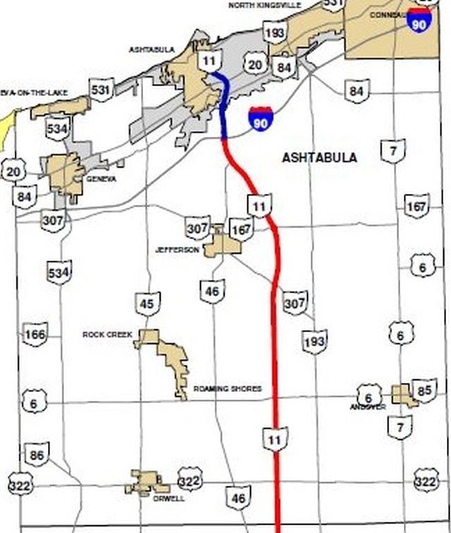 Speed limit now 70 mph on parts of Route 11 News weather