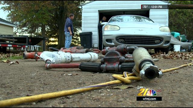Stolen construction equipment found in Youngstown garage - WFMJ.com