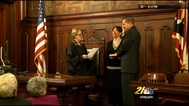 Rusu sworn in as Mahoning County Probate Court Judge WFMJ com News