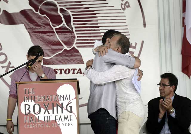 Bowe Mancini Head Boxing Hall Of Fames Class Of 2015 News Weather Sports For