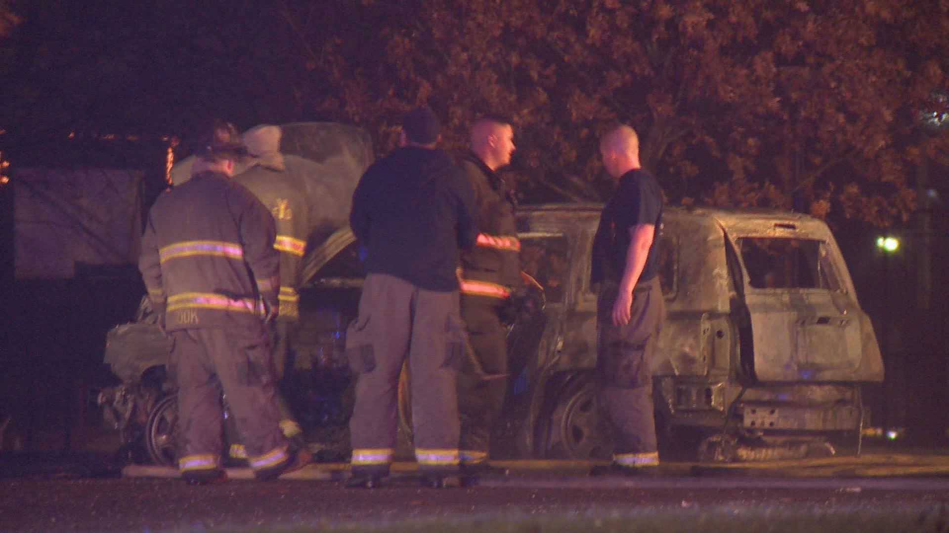 Burned car found belongs to Youngstown woman selected for academ News weather sports