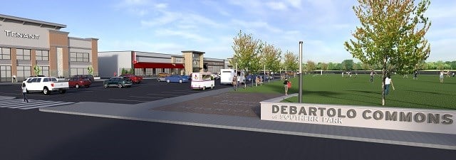 Neue Restaurants und ein Unterhaltungszentrum werden in DeBartolo Commons in der Southern Park Mall eröffnet