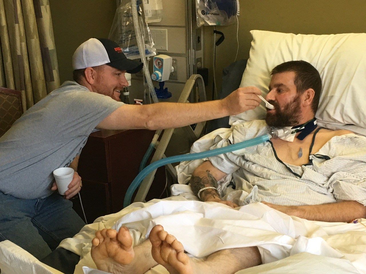 Mercer County coach hospitalized with fungal infection