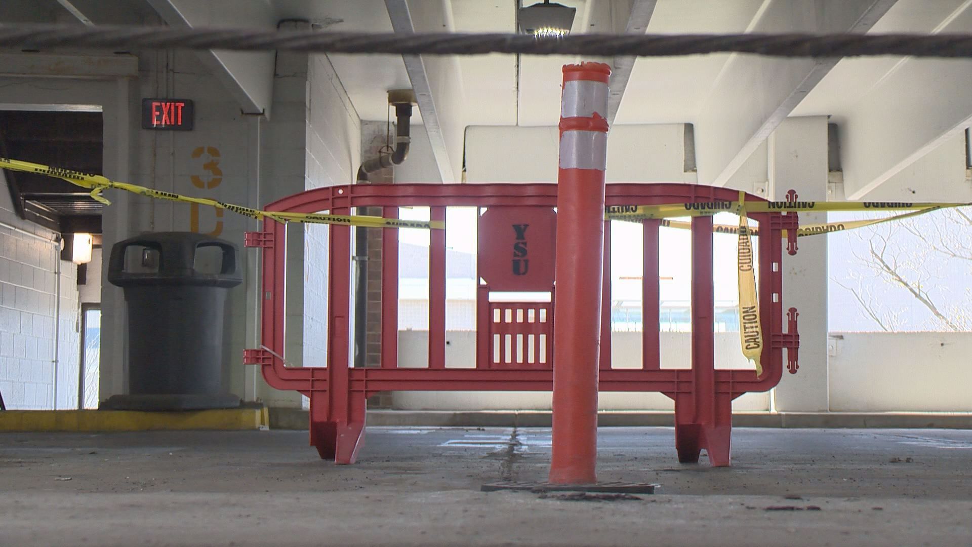 YSU parking deck deemed structurally sound but in need of repair