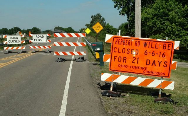 Herbert Road in Canfield closed for three weeks