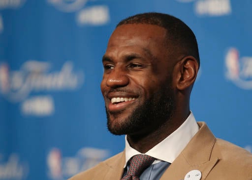 'Real men cry': LeBron James says he cries at some movies - WFMJ.com