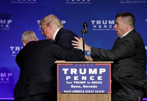 Secret Service Says No Gun Involved In Trump Rally Commotion - WFMJ.com