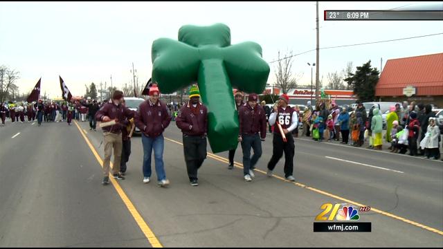 what time is the st paddys day parade in boardman ohio