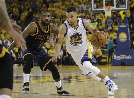 Video shows Curry, Irving apparently mocking James - WFMJ.com