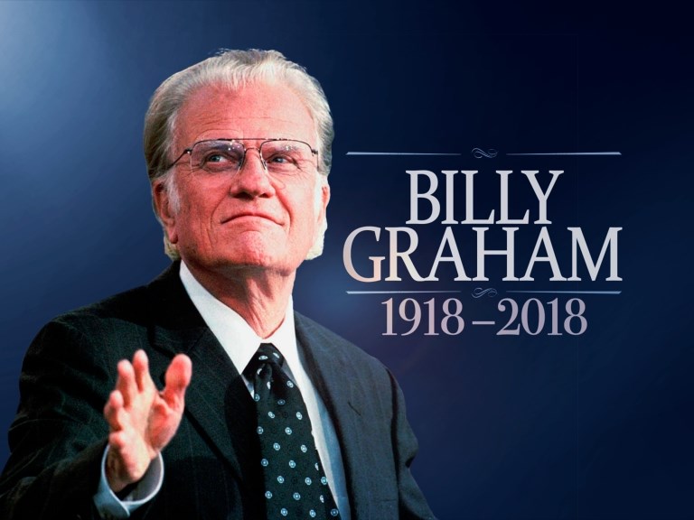 Rev. Billy Graham, known as 'America's Pastor,' dies at 99