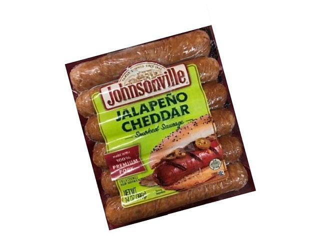 Johnsonville jalapeno hotsell cheddar sausage