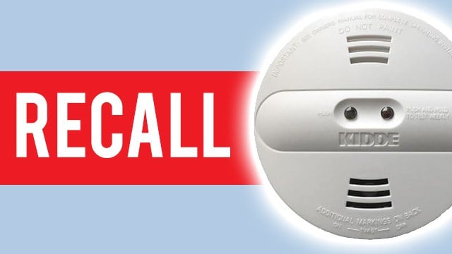 Kidde Recalls 452 000 Smoke Alarms Wfmj Com