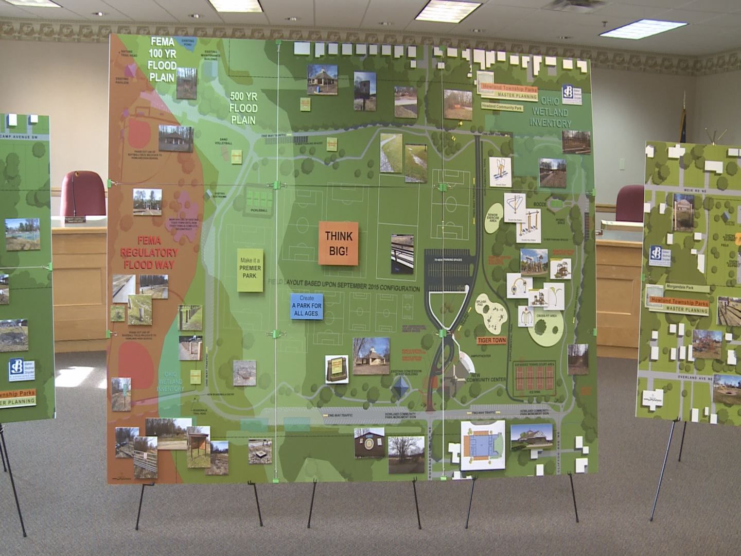 Site plan for Howland Twp. Parks revealed