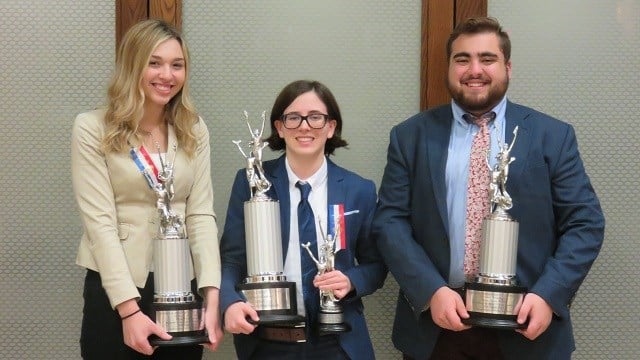 Canfield's Speech and Debate Team performs well at nationals 