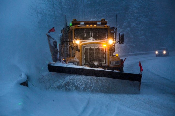 ODOT treating Valley roads before storm moves in