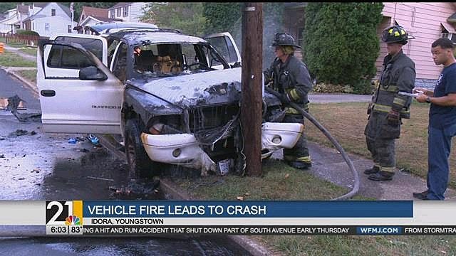 3 escape car fire in Youngstown