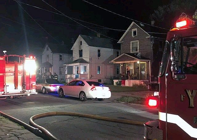 One of three fires on Midland Avenue