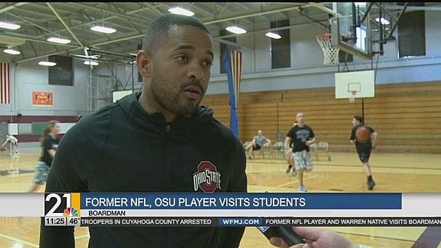 Former Nfl Player And Warren Native Visits Boardman Glenwood