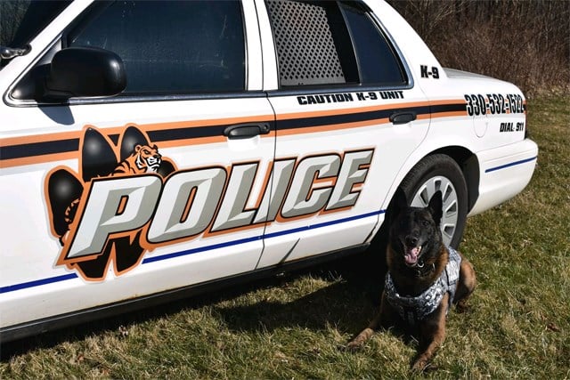 Westerville K9 gets protective vest - Delaware Gazette