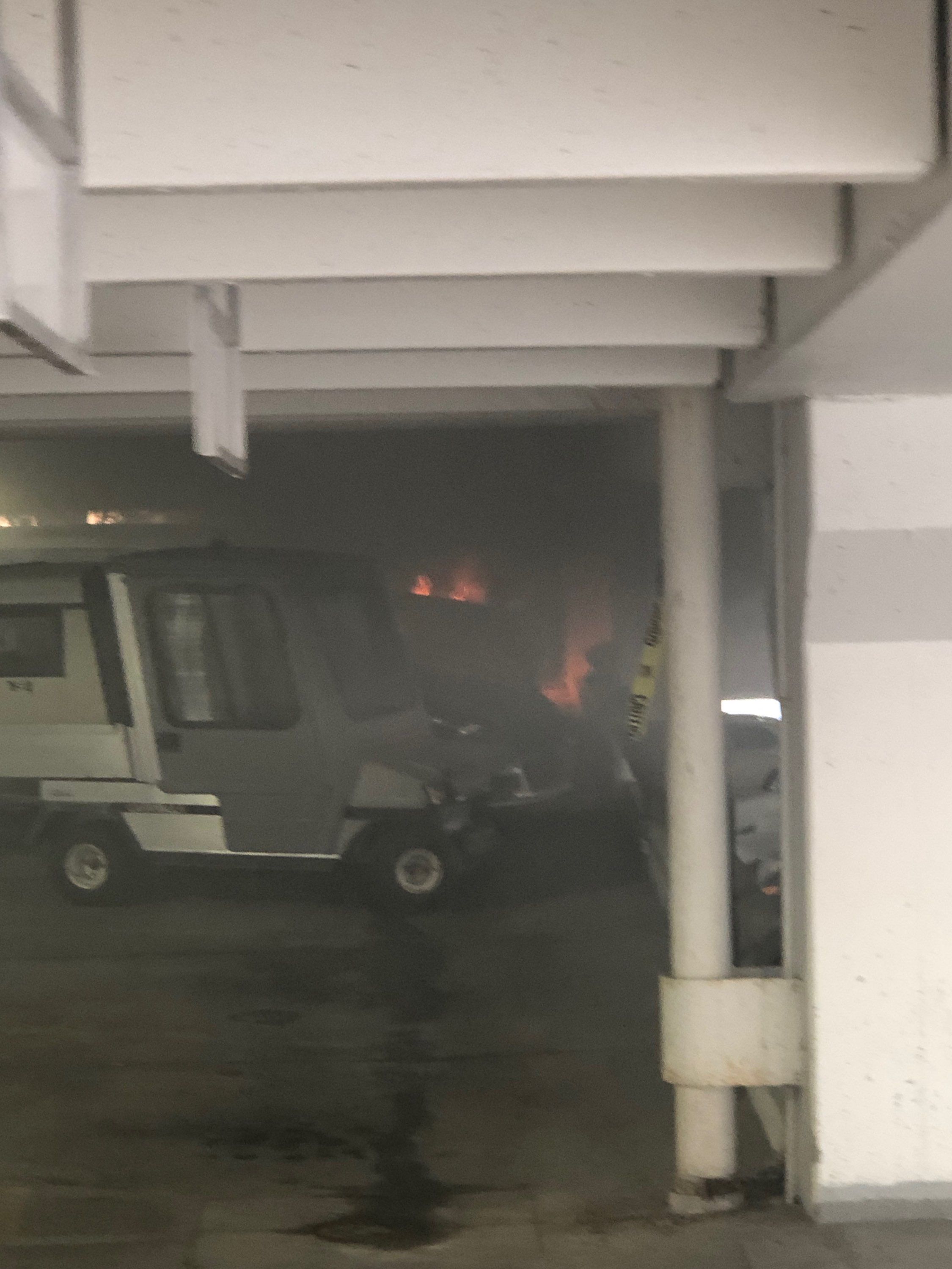 YSU's Wick Avenue parking deck reopens after car fire