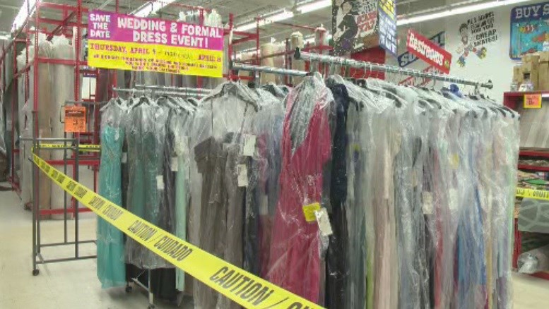 Ollies Bargain Outlet Holds Wedding And Formal Dress Buyout Wfmj