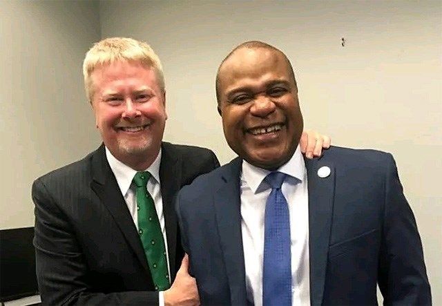 Sen Sean O'Brien (L) Rep. Glenn Holmes (R)