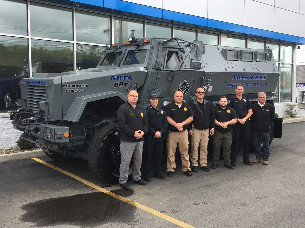 Trumbull County Police Agencies Have New Special Response Vehicle ...