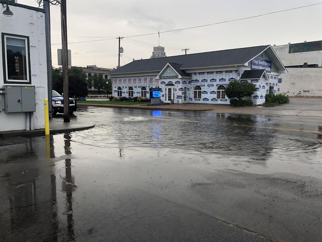 Heavy rain and storms cause problems throughout the Valley