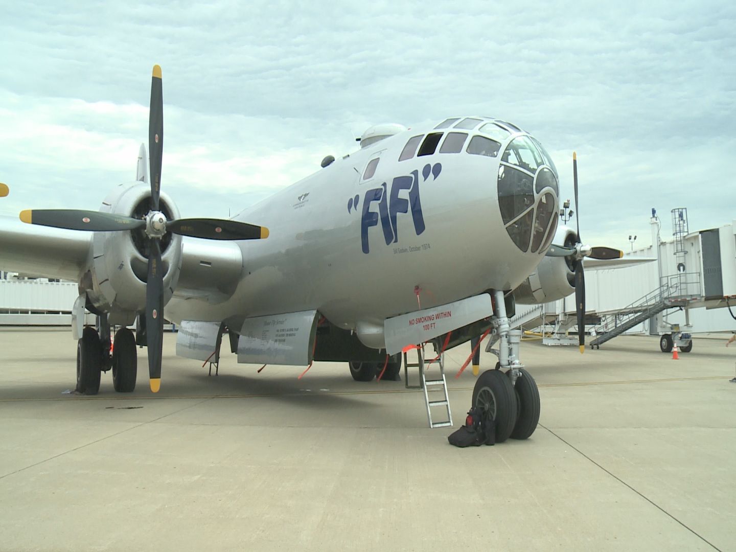 World War II B-29 Bomber Arrives In The Valley For Tour - WFMJ.com News ...