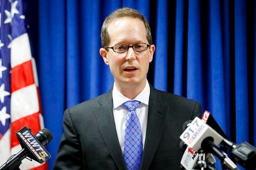 U.S. Attorney Benjamin C. Glassman - AP Photo/John Minchillo