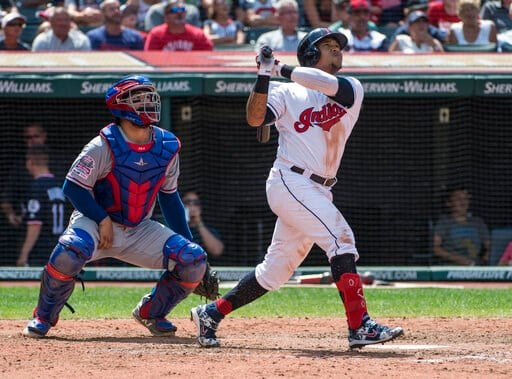 Jose Ramírez's 2-run homer sends Indians by Rangers in DH opener