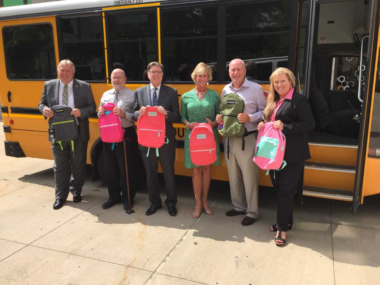 'Stuff the Bus' provides nearly 1,000 students with backpacks
