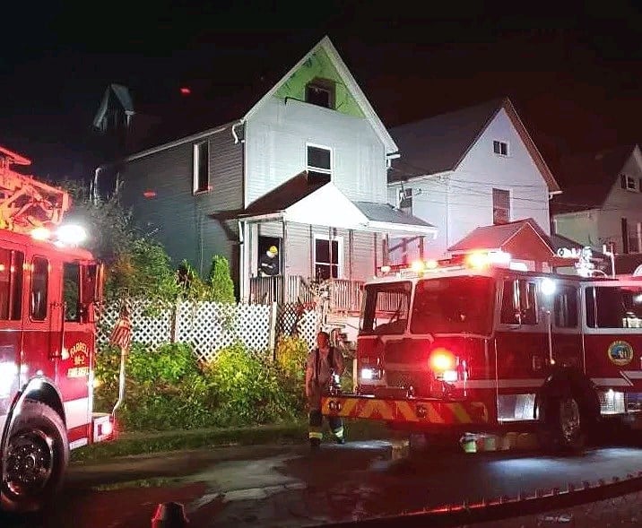 Crews Battle Two Alarm House Fire In Sharon