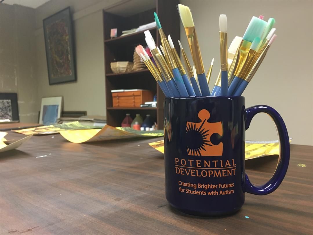 The HELMS Foundation supplies Potential Development's art program.