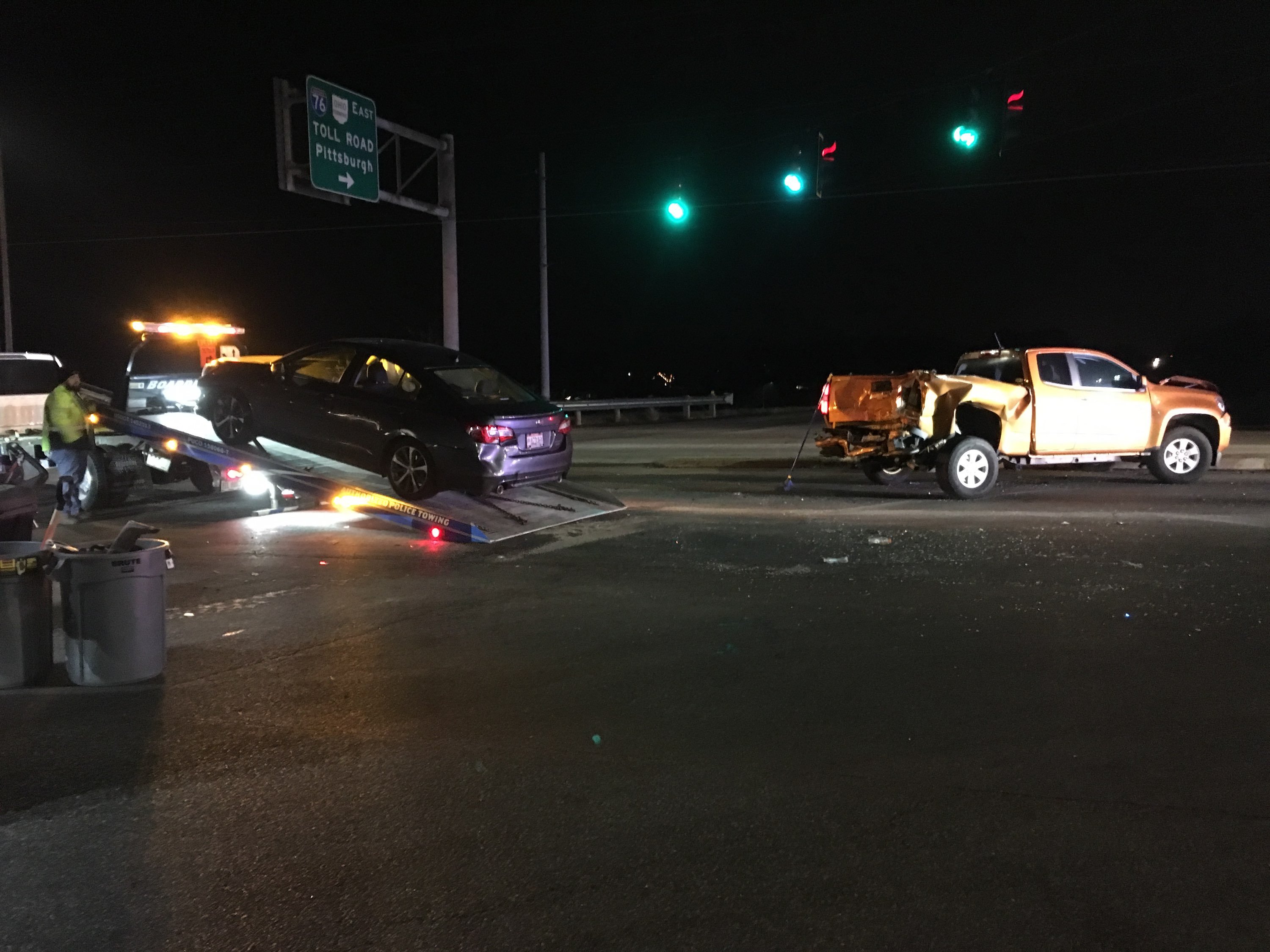 Multi Vehicle Crash In Boardman Sends Two To Hospital