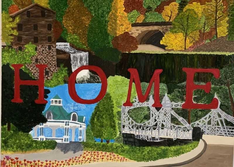 Columbiana Students Create Art Piece To Display At Fellows River