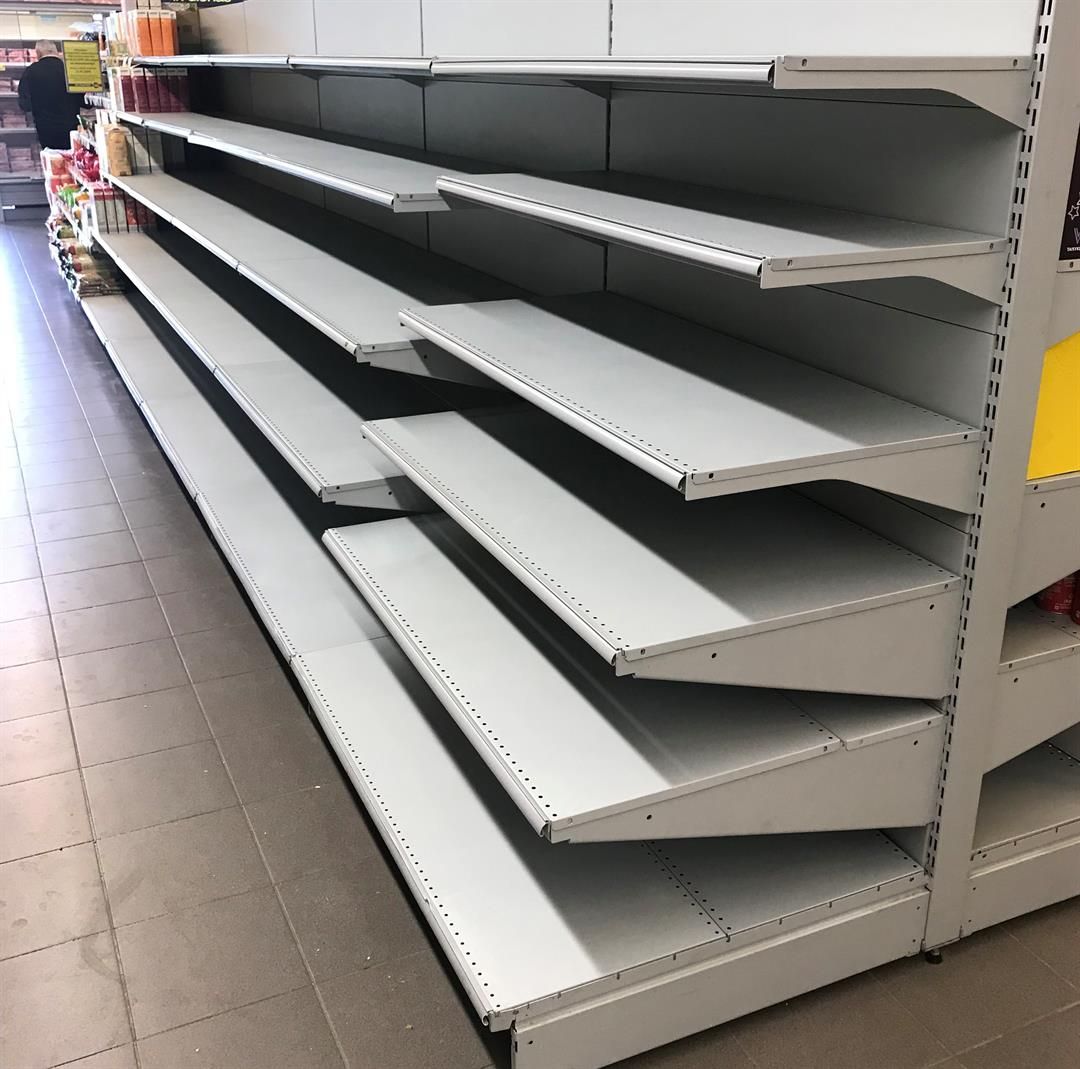 Local stores with empty shelves limiting supplies