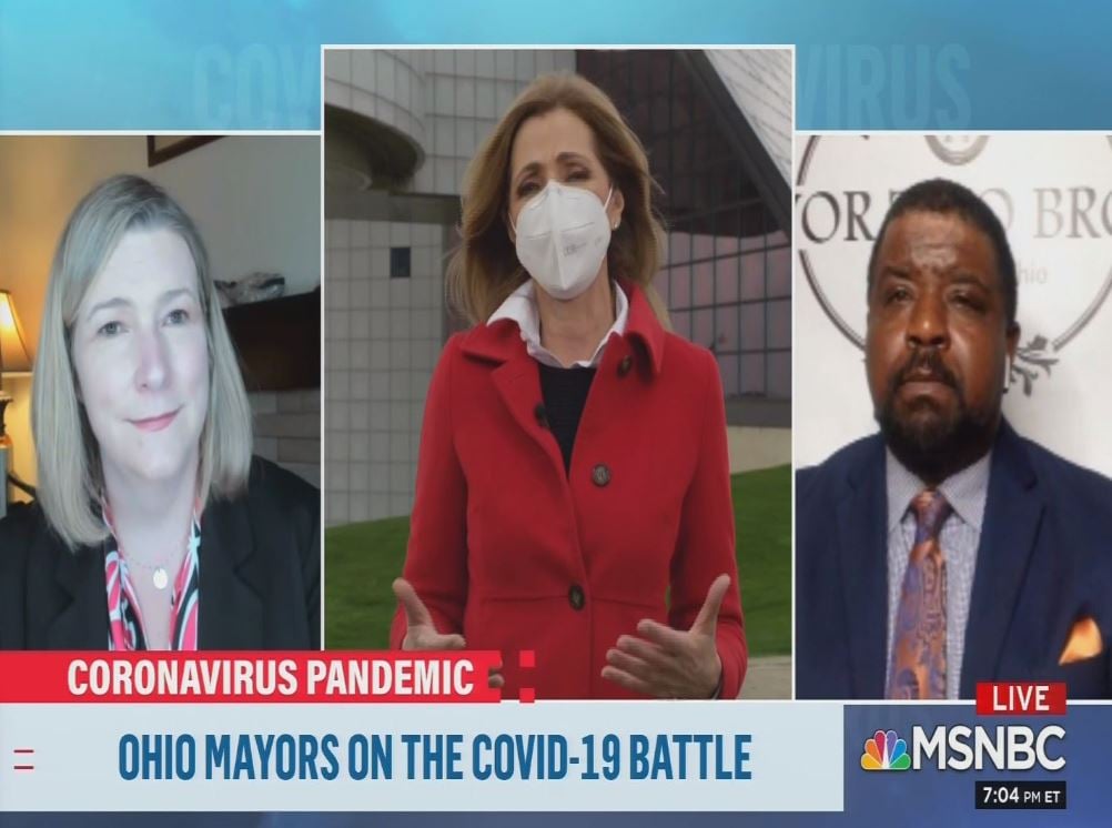 Youngstown Mayor appears on MSNBC to discuss impact of virus on the ...