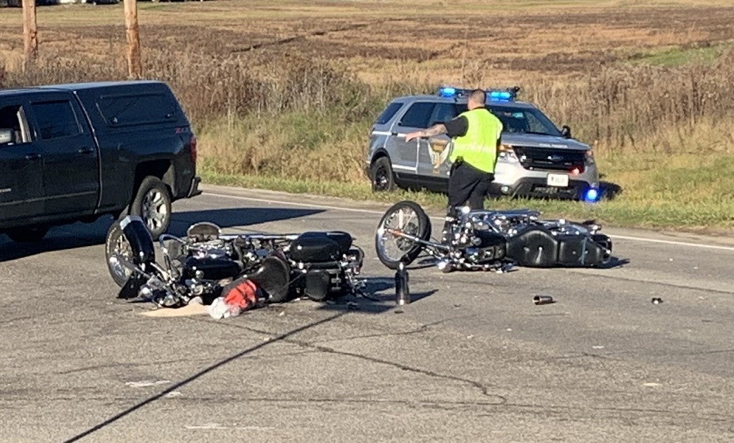 Troopers called to separate motorcycle crashes in Beaver Township ...