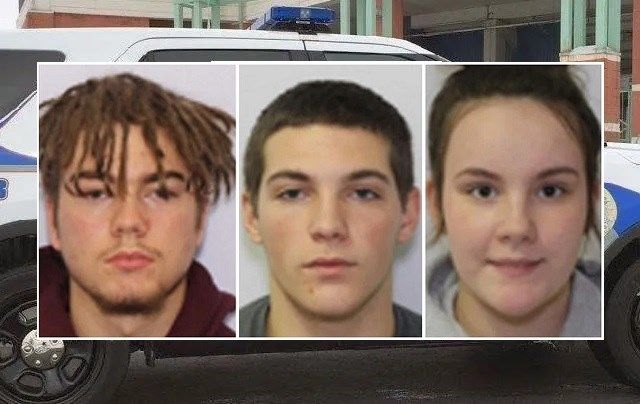 Shane Hall (L) Dakota Phillips (C) Kylee Ginnicks (R)