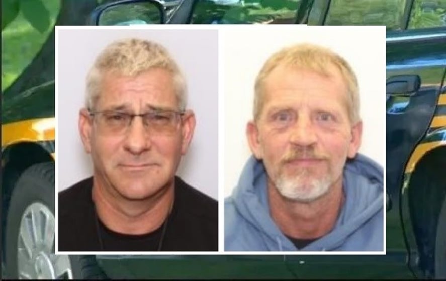 Ronald Kaiser (L) Benny Brown (R)