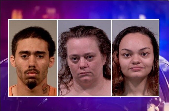 Darius Austin (L) Mindy Austin (C) Lesia May (R)