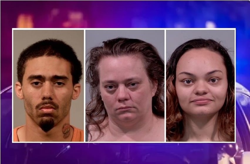 Darius Austin (L) Mindy Austin (C) Lesia May (R)