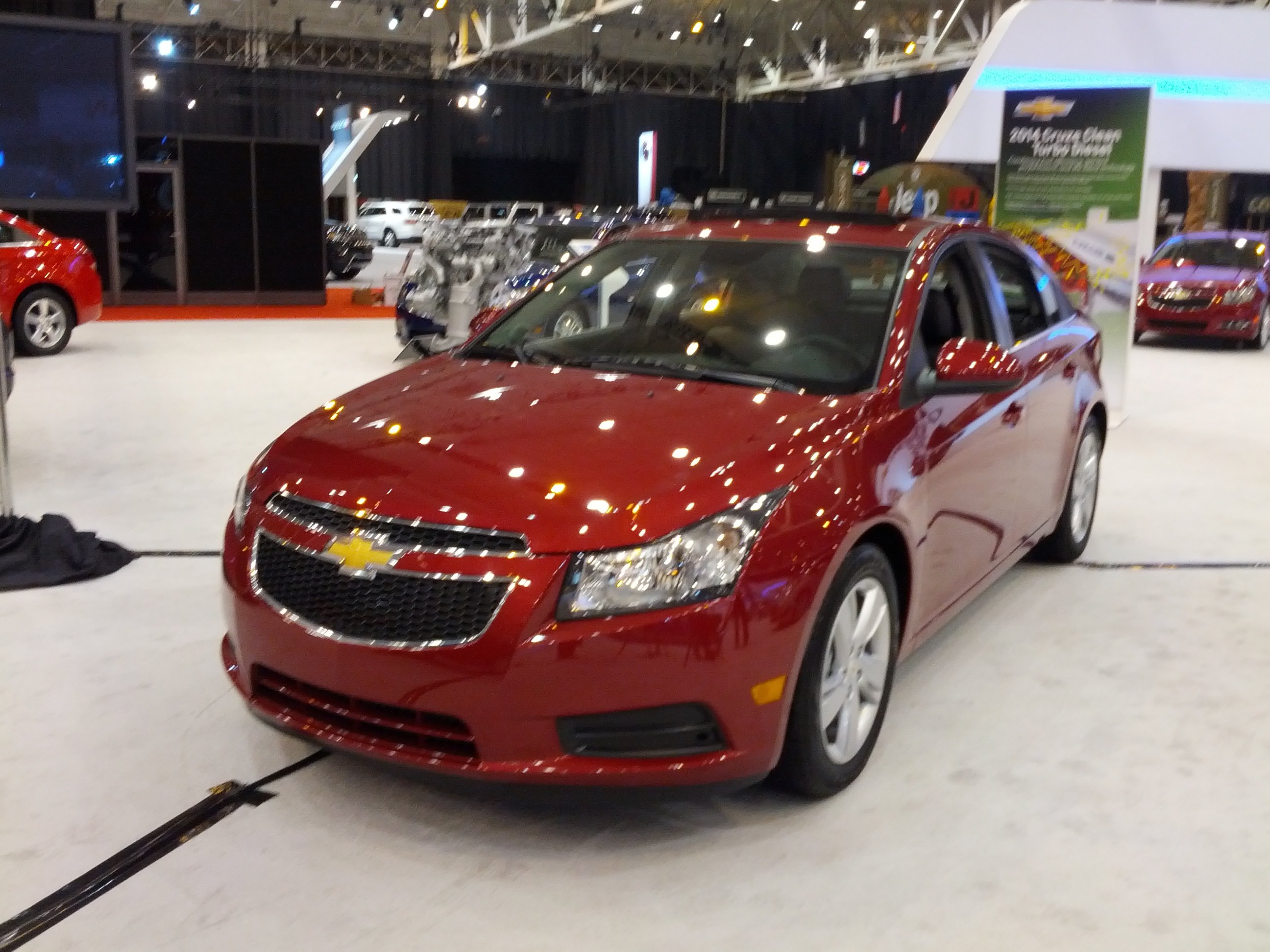 Live at noon from Cleveland Auto Show featuring diesel Cruze