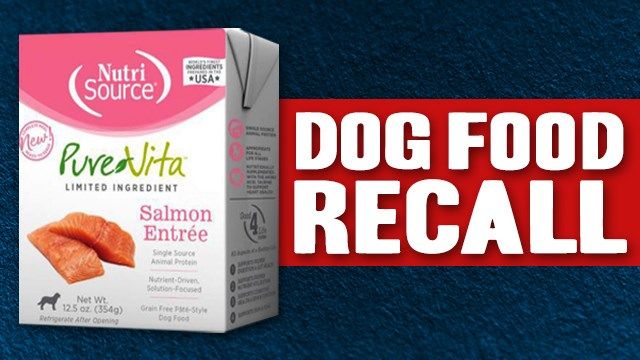 Dog food grain free recall online