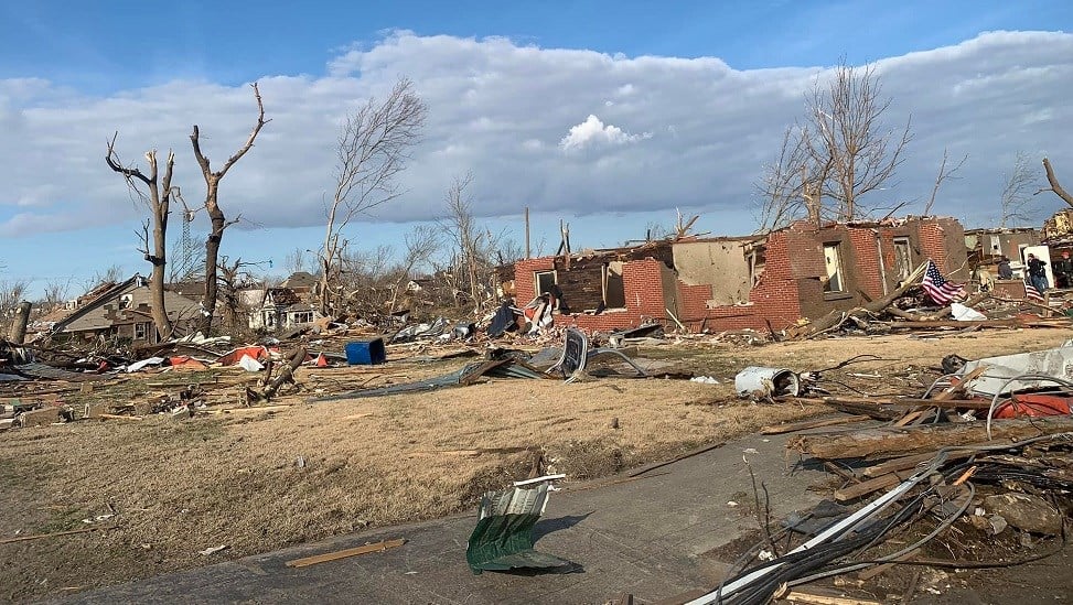 Columbiana Co. Firefighters share images of Kentucky tornado damage ...